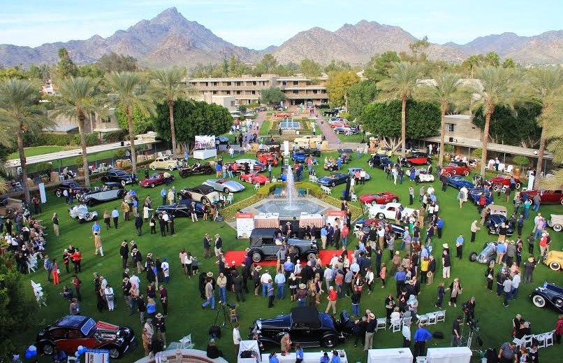 The Arizona COncours d'Elegance is held on the lawns of the Arizona Biltmore Resort | Arizona Concours 
