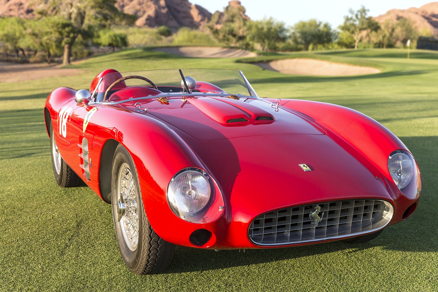 1956 Ferrari 500TR (Photo Michael Tobian Arizona Concours d'Elegance)