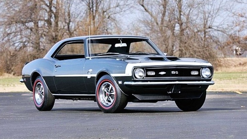 The restored 1968 Yenko Camaro SS was driven just over 1,300 miles | Mecum Auctions
