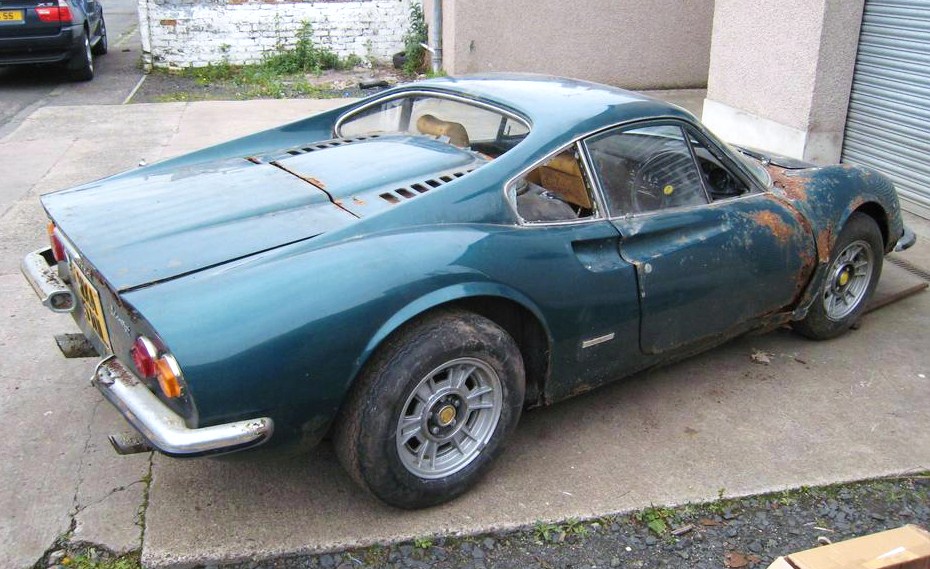 The Dino was driven less than 14,000 miles | Silverstone Auctions 