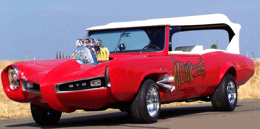 Hey hey, it's the Monkeemobile custom Pontiac GTO from the TV series | Barrett-Jackson 