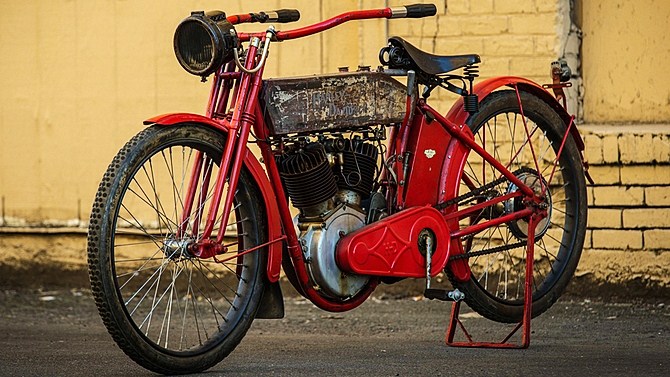 What will the McQueen magic add to the value of the 1912 Harley Big Twin? | Mecum Auctions