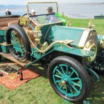 (22) 1911 Fiat Tipo 6 Holbrook, along with its tools, enormous engine parts and a bottle of wine