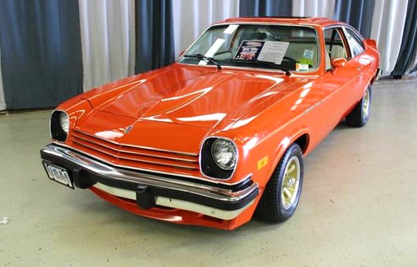  The 1976 Cosworth Vegas received styling enhancements compared with the regular Vegas 