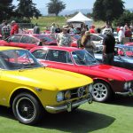 Colorful array of Alfa Romeos