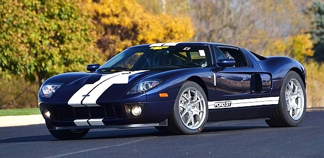 A Ford GT sports coupe was again the top seller at a Mecum auction | Mecum Auctions photos 