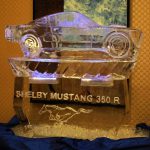 Ice Sculpture of Mustang at Banquet #965-Howard Koby photo