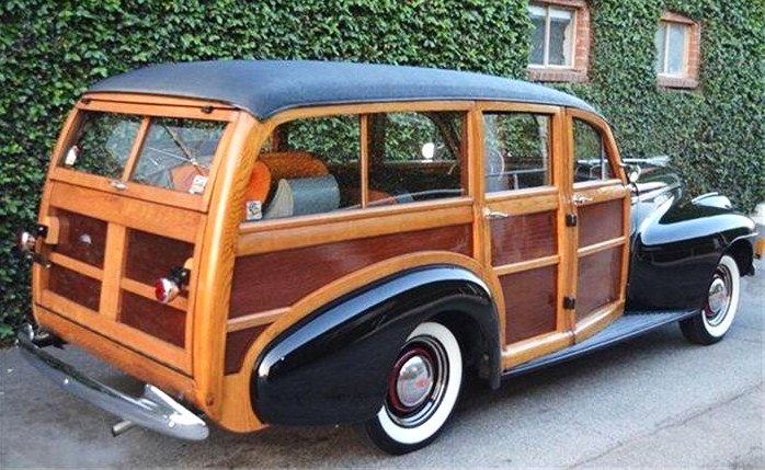 The wood trim looks to be in very good condition