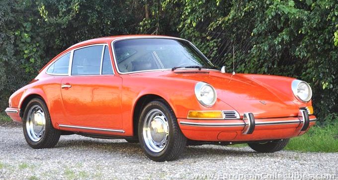 The Porsche 912 is the four-cylinder variant of the 911