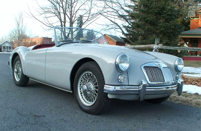 The MGA has one of the sleekest and purest sports-car forms of the 1960s 