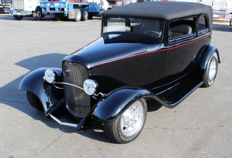 The 1932 Ford was one of the final hot rods built at the late Boyd Coddington’s shop | Russo and Steele 