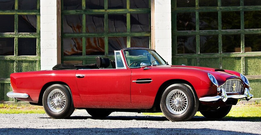 The Aston Martin DB5 was once owned by a Hollywood producer | Gooding & Company photos 