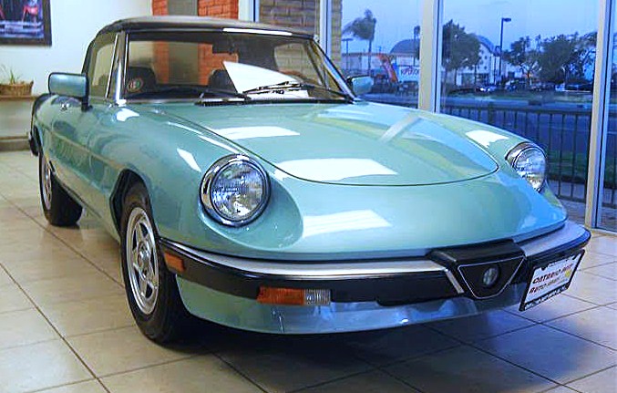The Alfa Romeo Spider is an inexpensive way to get into an Italian exotic