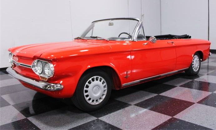 The Corvair convertible offers lots of driving fun for not too much cash