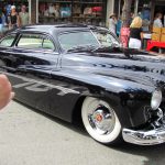 Thumbs up for a custom Mercury coupe ‘lead sled’