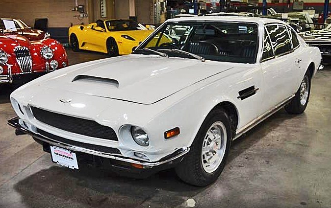  The Aston Martin has been restored with new paint and a rebuilt drivetrain 