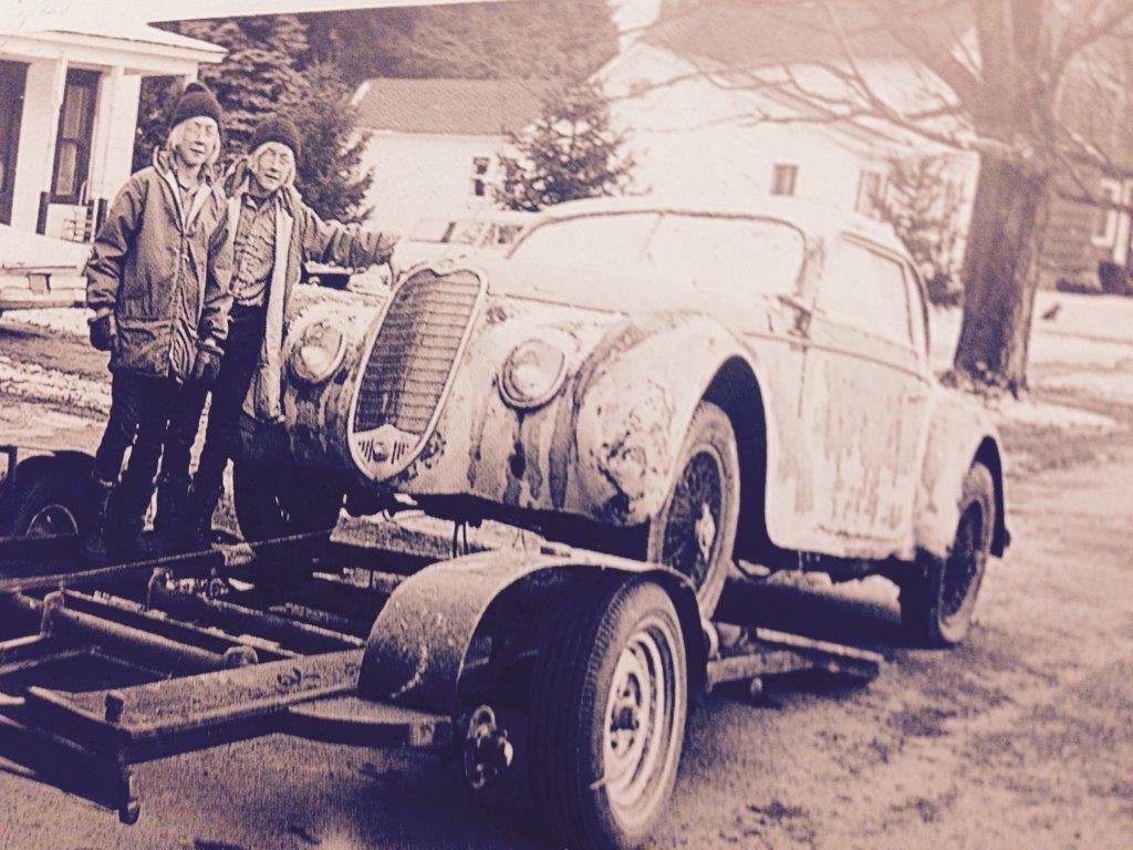 The brothers have a long history with cars | Keno family archives