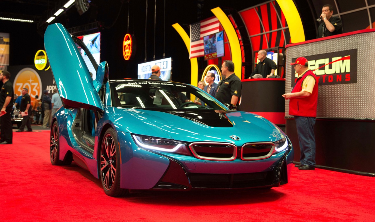 So far, this 2014 BMW i8 has drawn highest sales price at Kissimmee auction | Mecum Auctions photos