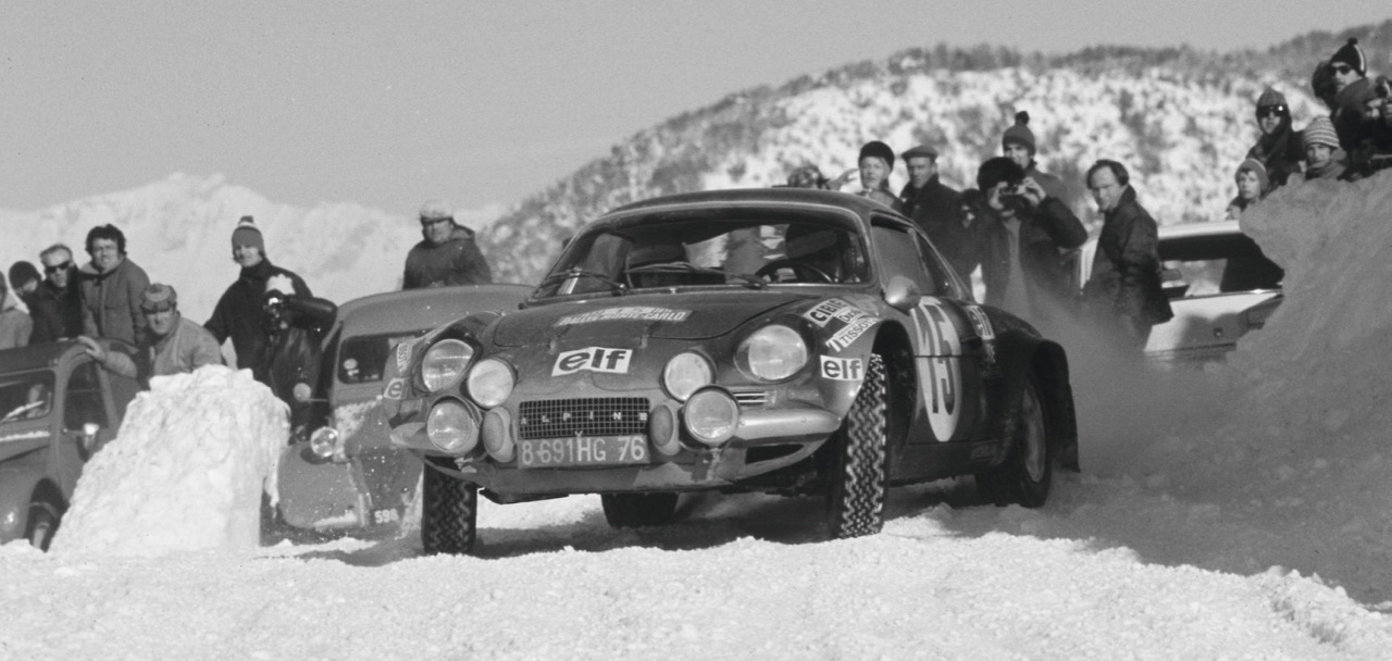 The Alpine in competition