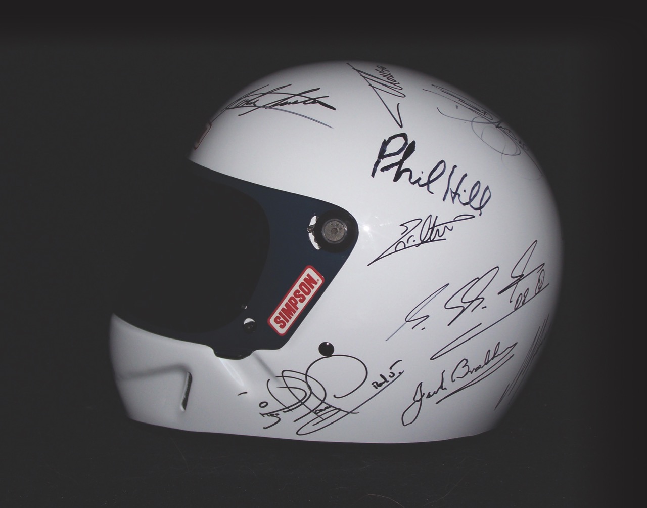 Helmet is autographed by every F1 champion alive since 2007 | RM Sotheby's photo