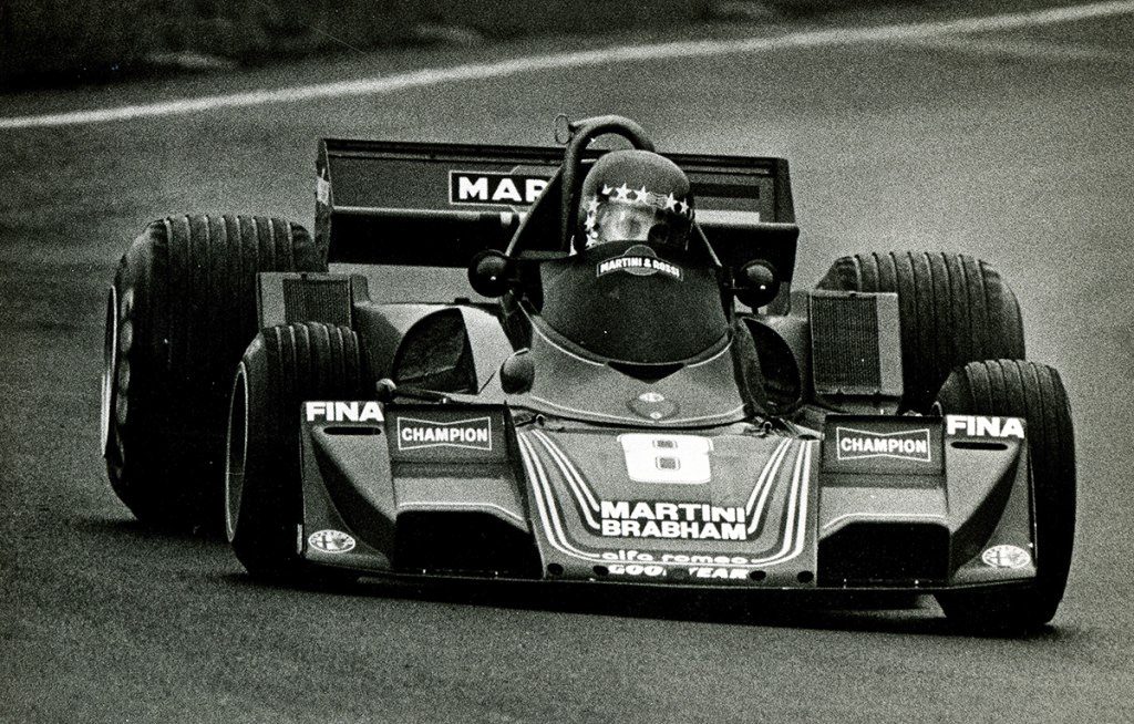 Hans-Joachim Stuck's brilliant drive of the Alfa-Brabham in the rain at Watkins Glen is legendary | Amelia Island Concours 