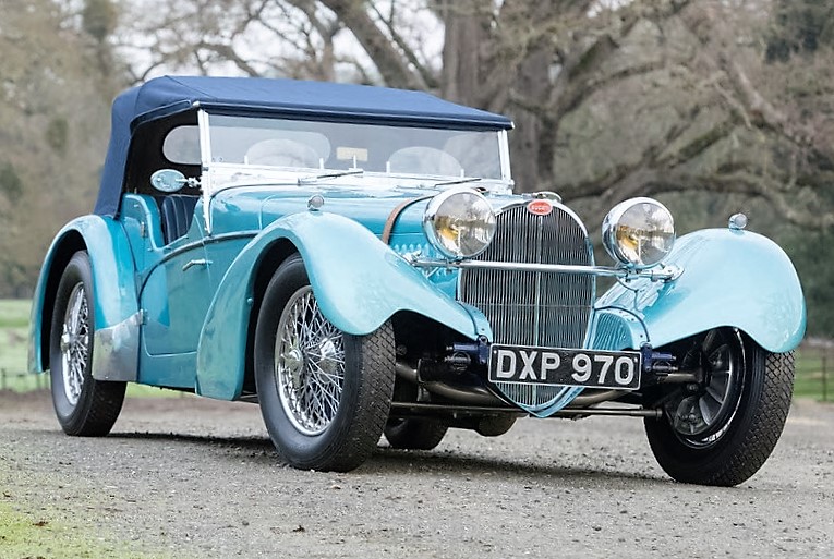 The Bugatti 57 SC Sports Tourer is valued by Bonhams in the eight figures | Bonhams 