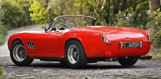 The Ferrari California was designed by Scaglietti coachbuilderes