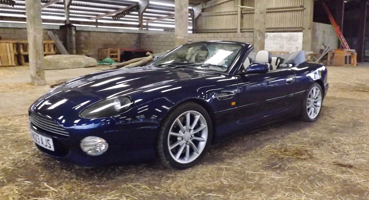 This 2000 Aston Martin DB7 Vantage that sold at the sale