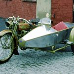 Swallow sidecar and Austin Seven Cocker St Blackpool 1992 visit 205