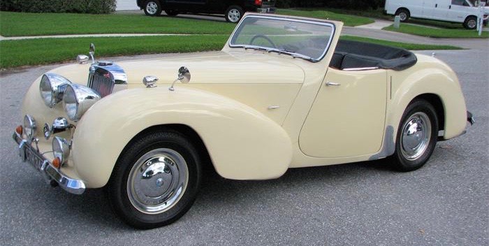 1946 Triumph 1800 seats five in a compact package