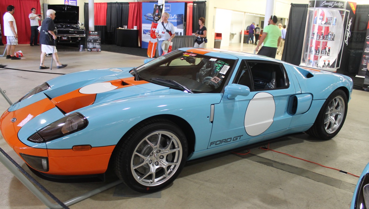 Ford GT sold at Barrett-Jackson with low miles but for big money | Nicole James photo