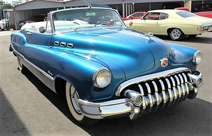 The 1950 Buick Roadmaster convertible would be the perfect parade car 