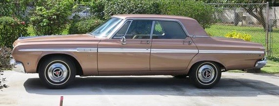 1964 Plymouth Fury hardtop is located in Hawaii