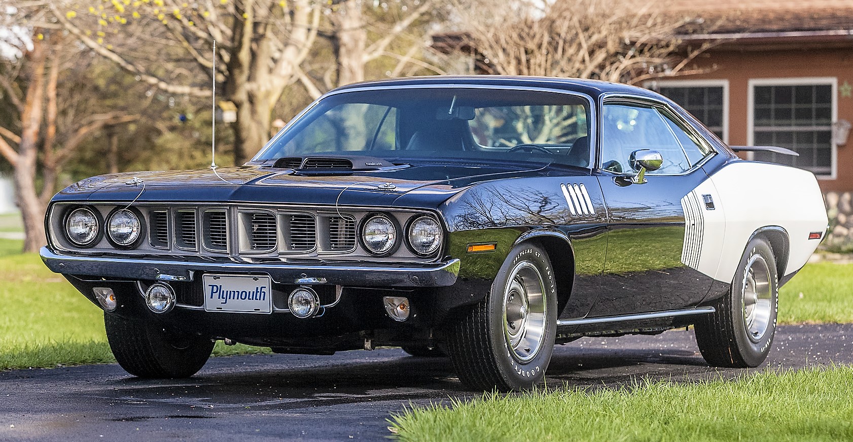 The 1971 Hemi 'Cuda is one of just 59 equipped with four-speed manual overdrive 