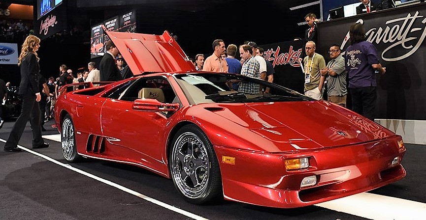 A 1998 Lamborghini Diablo was another top seller 