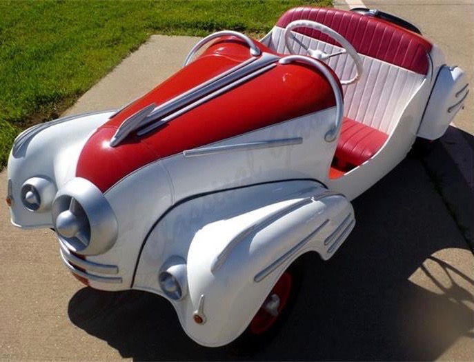 1954 Ihle Schottenring microcar was used at Six Flags of Texas amusement park 