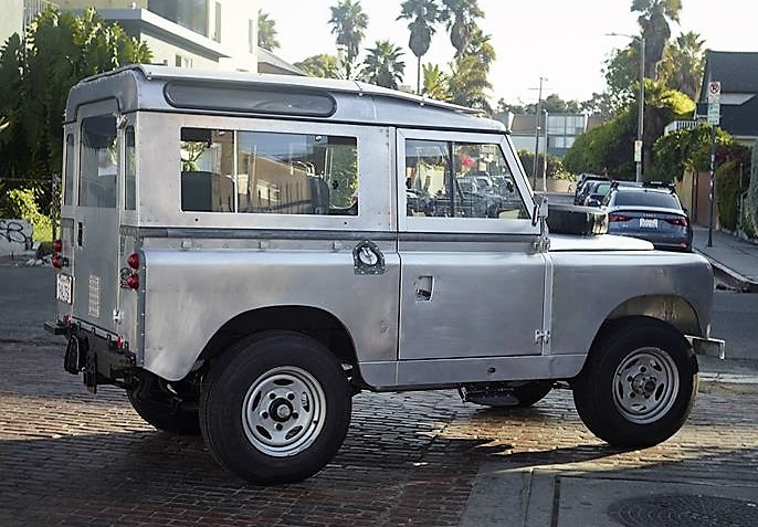 The owner has added a number of upgrades to the Land Rover 