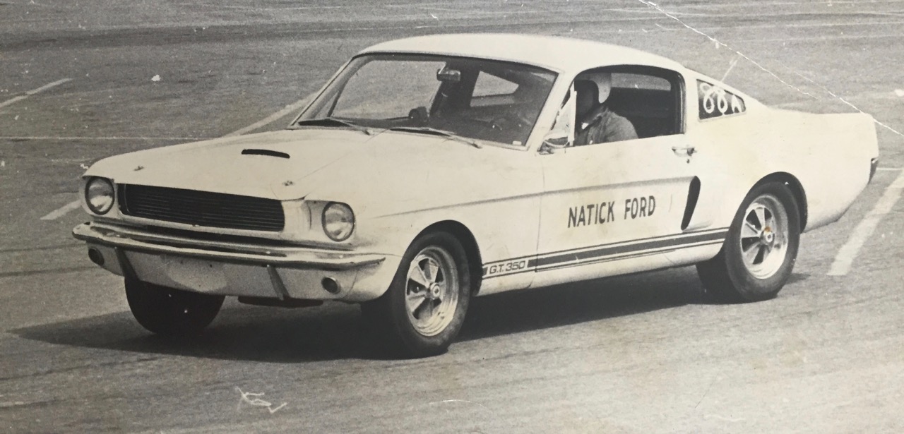 The Shelby GT350 in its racing heyday