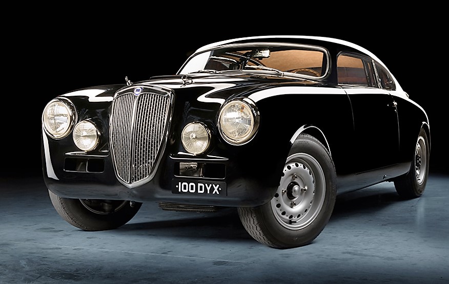 A 1957 Lancia Aurelia B20 “Outlaw” Coupe modified in the style of a champion 1951 race car | The Quail photos