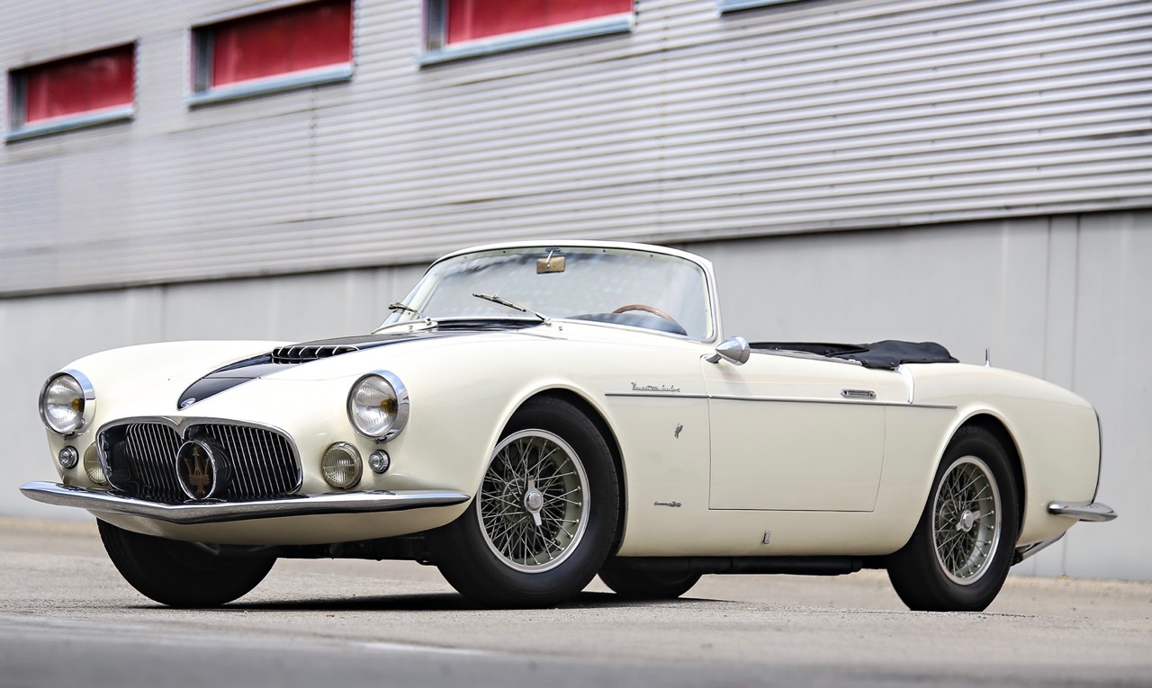 1957 A6G/54 Spider among a large group of Maseratis on the docket for Gooding & Co.'s Pebble Beach auction next month | Gooding photo (Mathieu Heurtault)