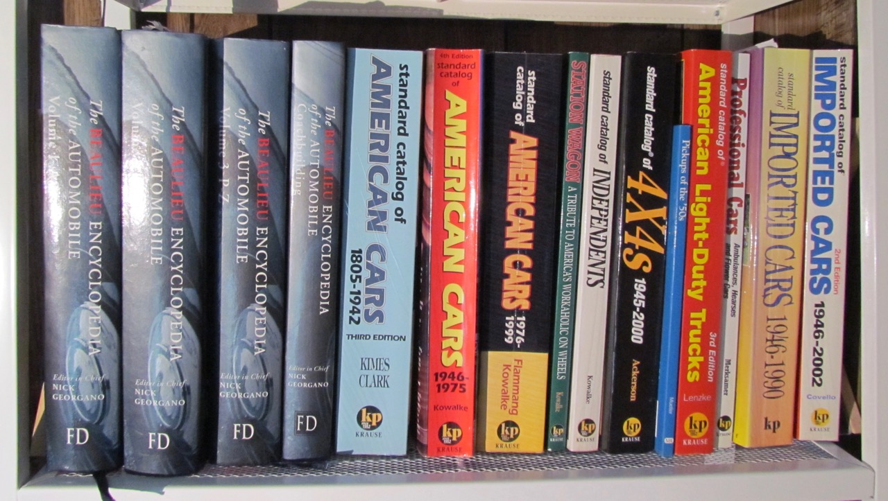 On my bookshelf: Beaulieu books and Krause's Standard Catalogs