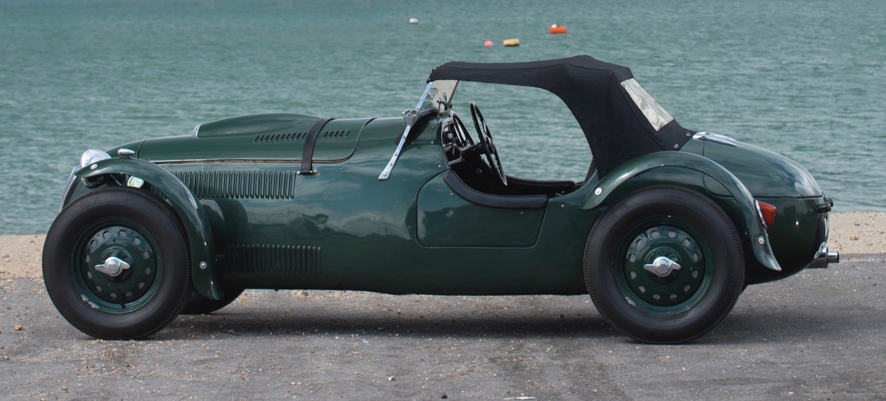 Salvadori's car was one of some 50 such replica race cars produced 