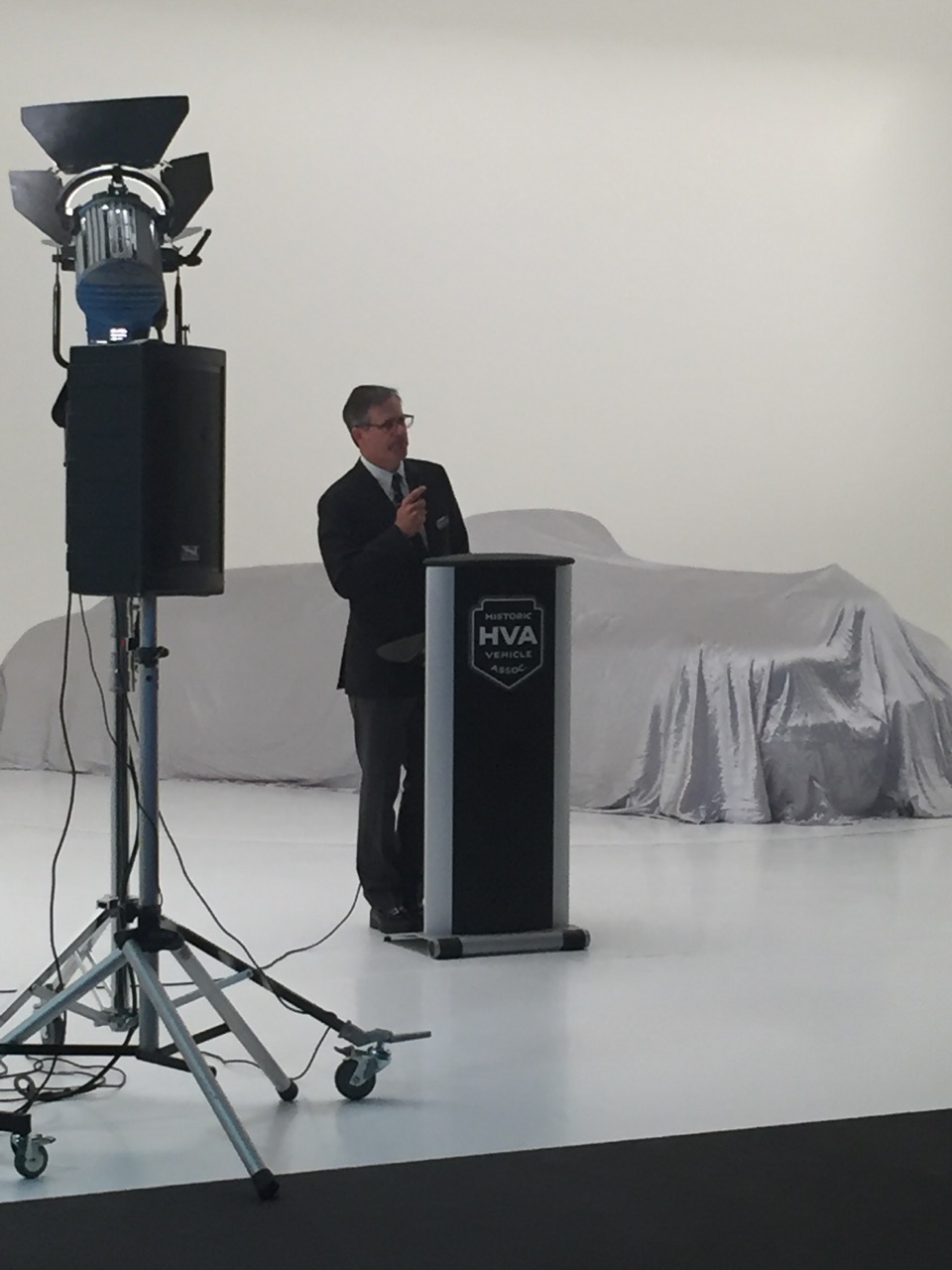 HVA president Mark Gessler speaks at the unveiling | Jed Rapoport photos