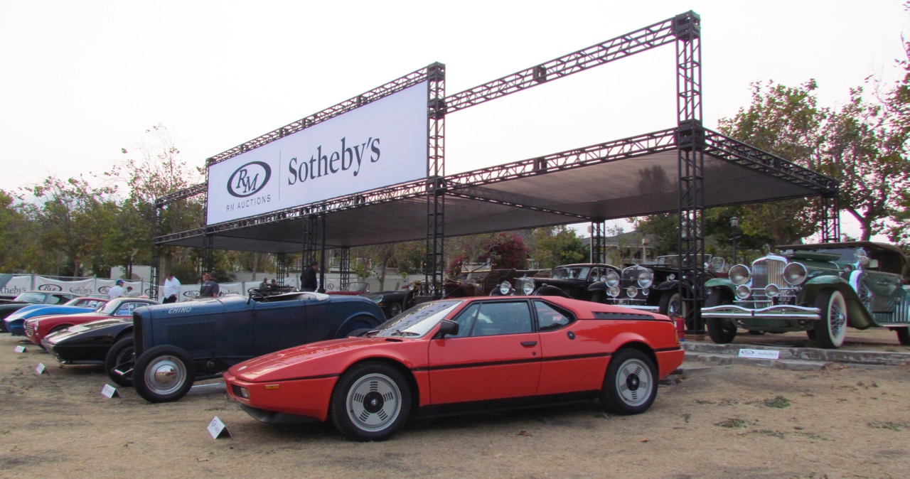 RM Sotheby's docket included only 100 cars this year
