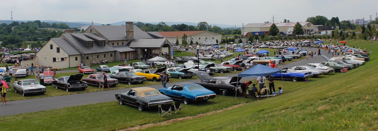 Just a section of the scene at the Buick Club of America's 50th anniversary Buick Nationals | Jed Rapoport photos