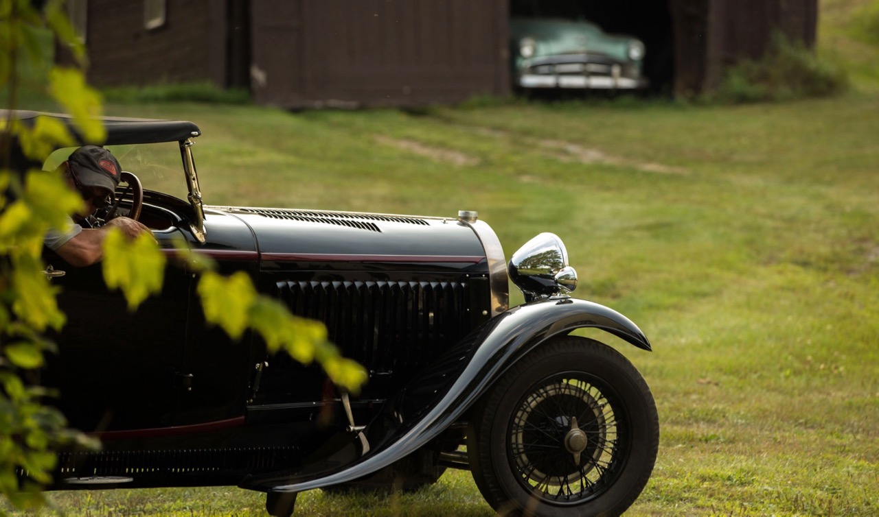 The Bugatti was hidden in Paris during WWII