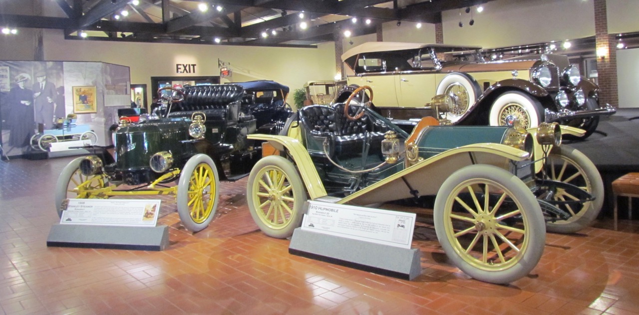 Cars owned by museum founder Donald Gilmore fill the main gallery for 50th anniversary | Larry Edsall photos