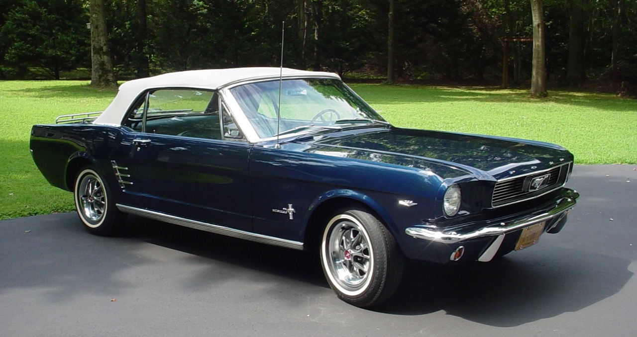 Bob's owned this '66 Mustang for nearly 25 years 