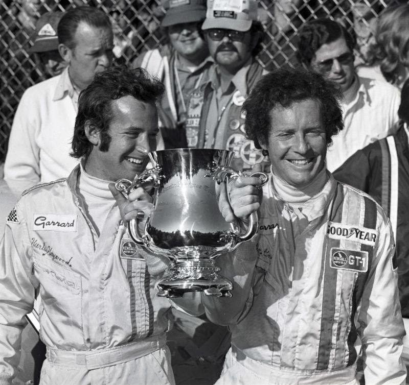 Hurley Haywood (left) and Peter Gregg won the Daytona 24 hours in 1973 | Courtesy Bill Warner 