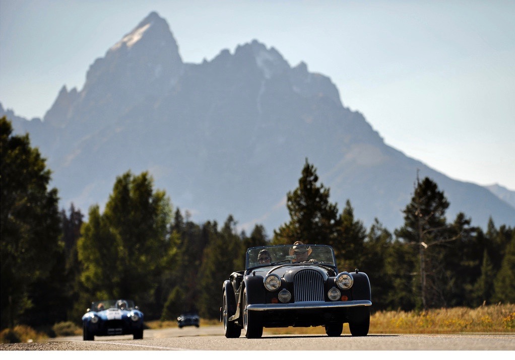 Going to the Sun vintage rally includes spectacular mountain scenery | rally photos